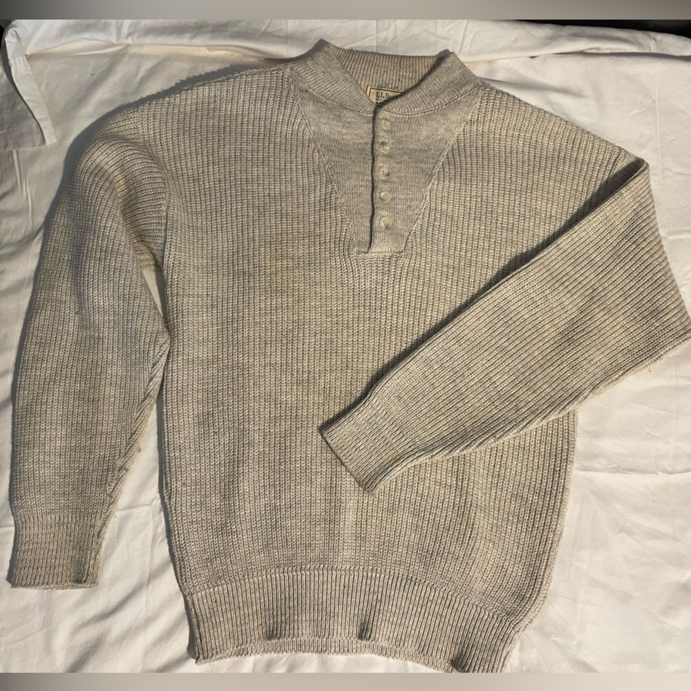 Vintage LL Bean sweater Made in USA XLT